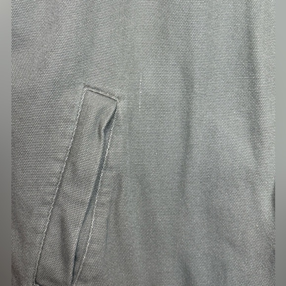 Vintage Duluth Trading Co Men's Green Zip Up Utility Vest Sherpa Lining XL Tall - Picture 5 of 16